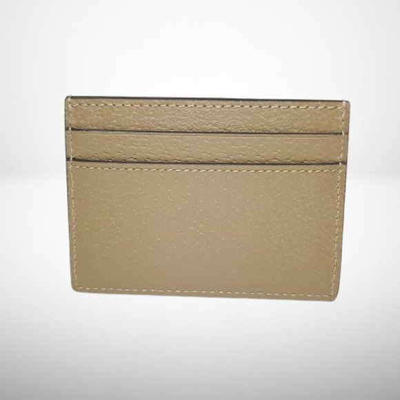 Gucci  GG Marmont Leather Card Holder in Taupe Color - Picture 3 of 6